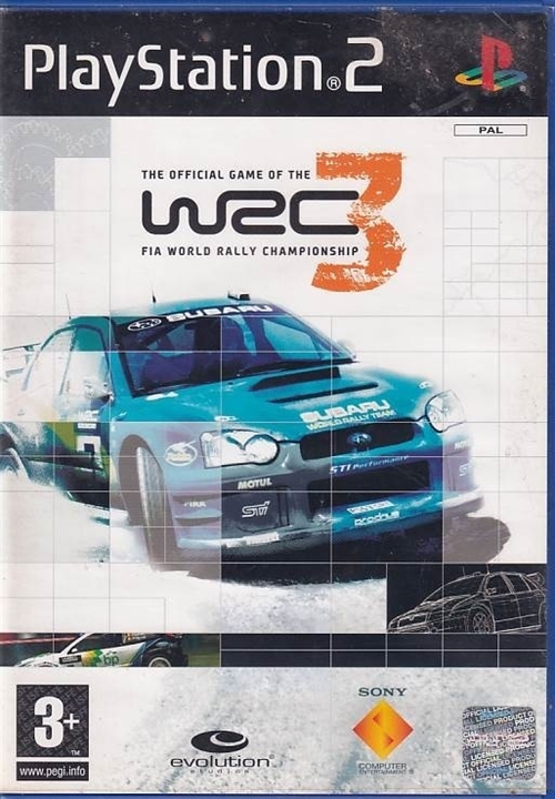 WRC 3 the Official Game of the FIA World Rally Championship - PS2 (B Grade) (Genbrug)